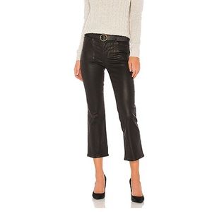 J Brand Selena Cropped Midrise in Black Coated 26